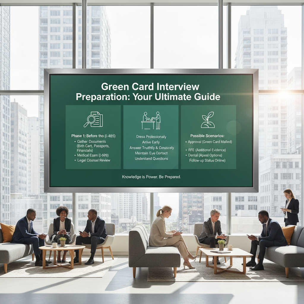 Entrevista Green Card 2026: Guía Completa de Preparación Imigrar - Key Statistics