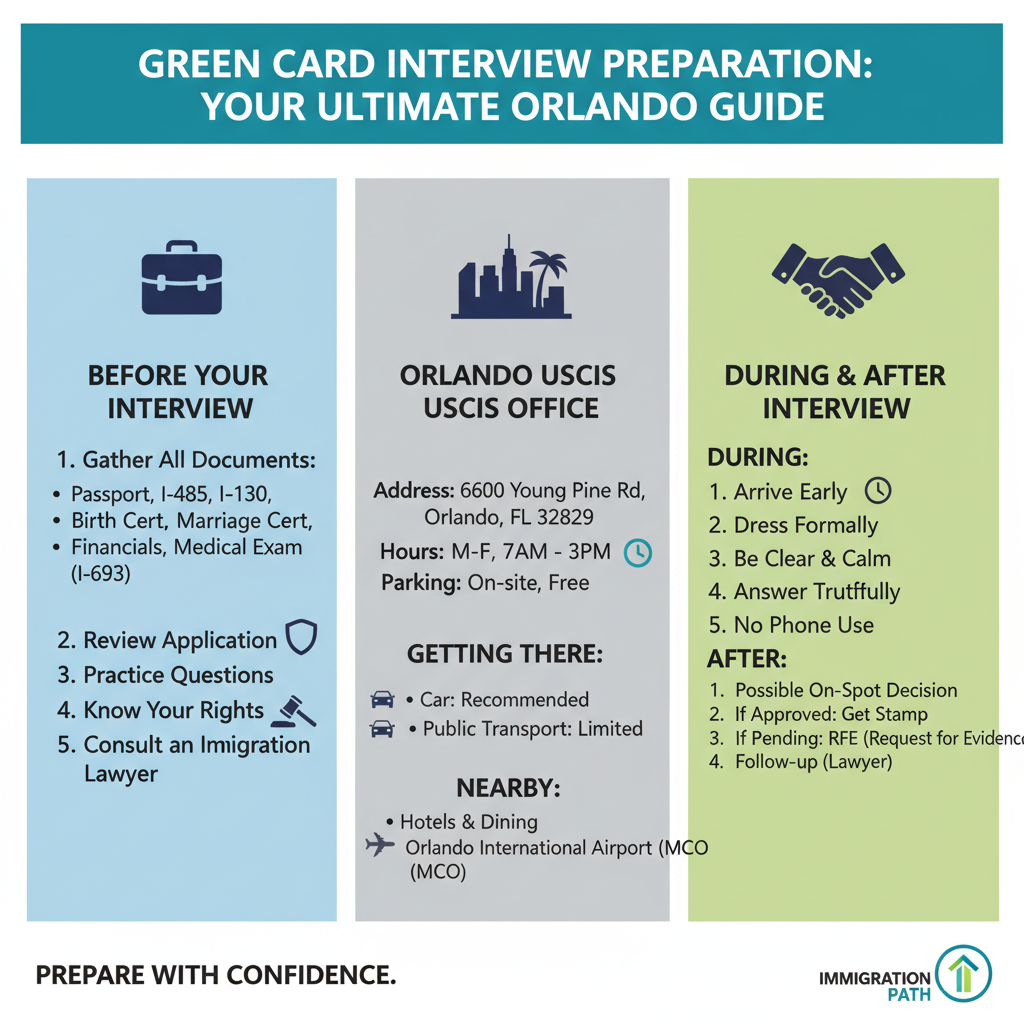 Entrevista Green Card: Guía de Orlando 2026 - Key Statistics