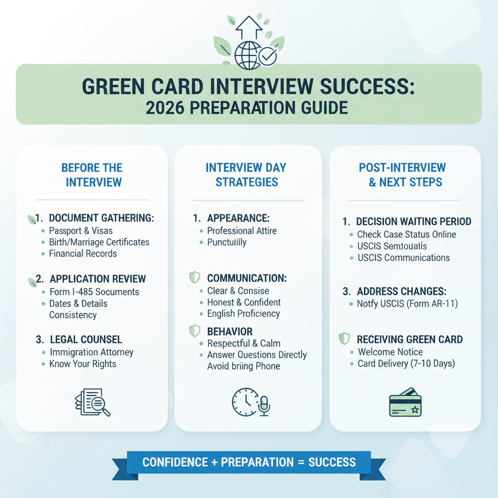 Green Card Interview Success: Your 2026 Preparation Guide - Key Statistics