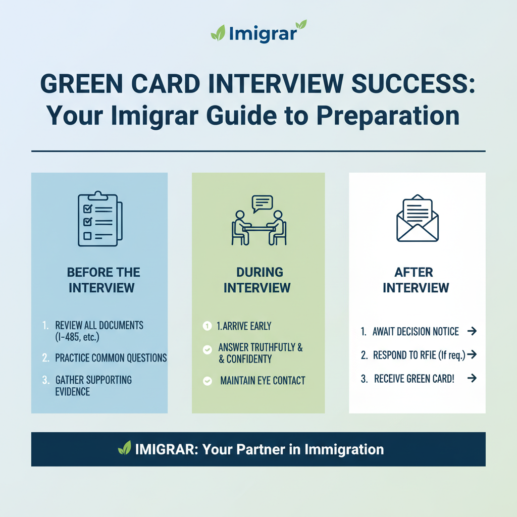 Éxito en su Entrevista de Green Card: La Guía de Imigrar - Key Statistics