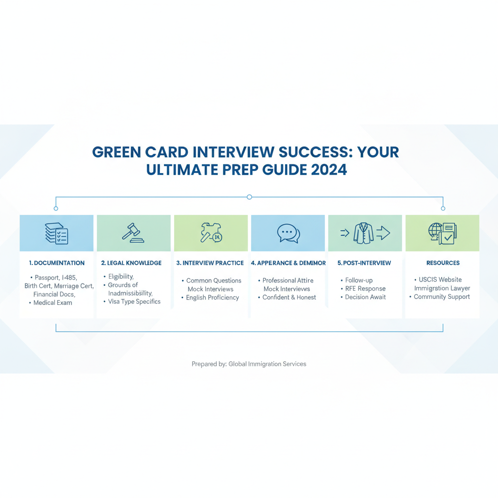 Green Card Interview Success: Your Ultimate Prep Guide for 2026 - Key Statistics