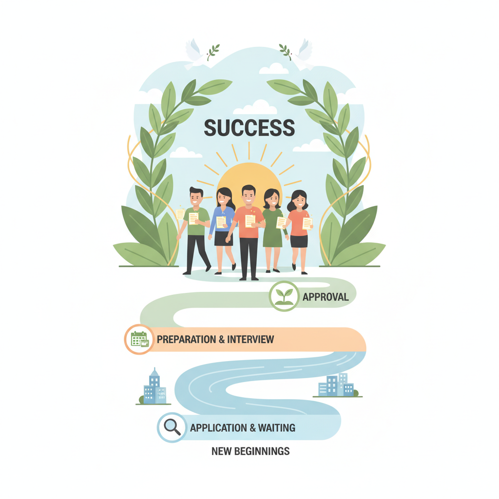 Green Card Interview Success: Your Ultimate Prep Guide | Imigrar - Concept