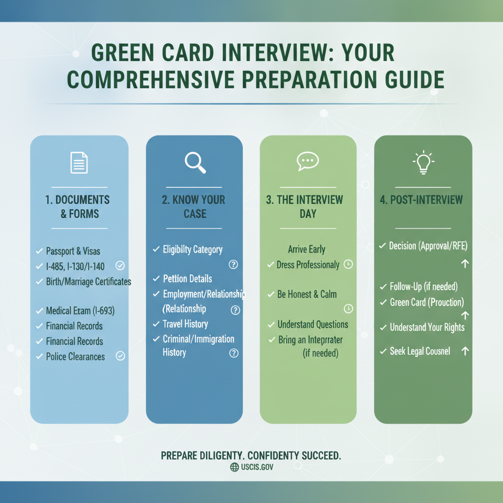 Green Card Interview: Your Comprehensive Preparation Guide - Key Statistics