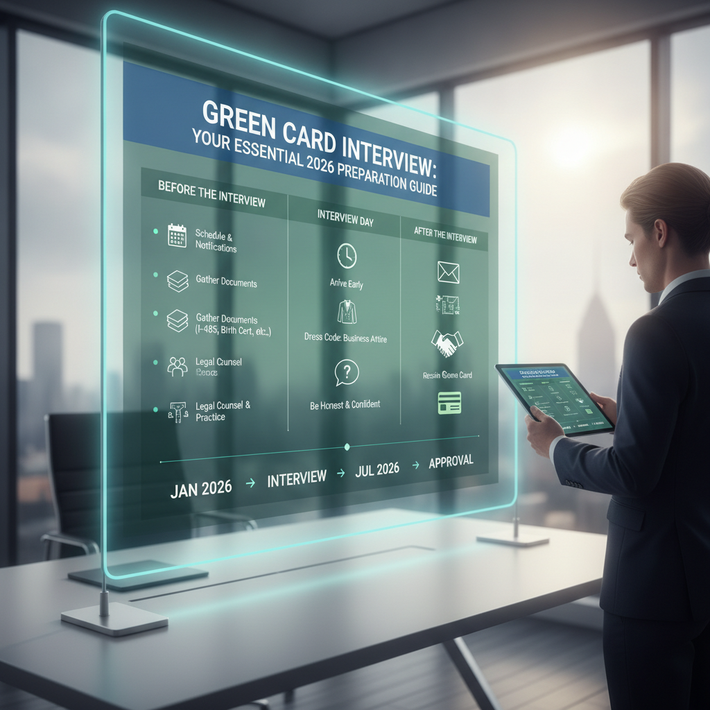 Green Card Interview: Your Essential 2026 Preparation Guide - Key Statistics