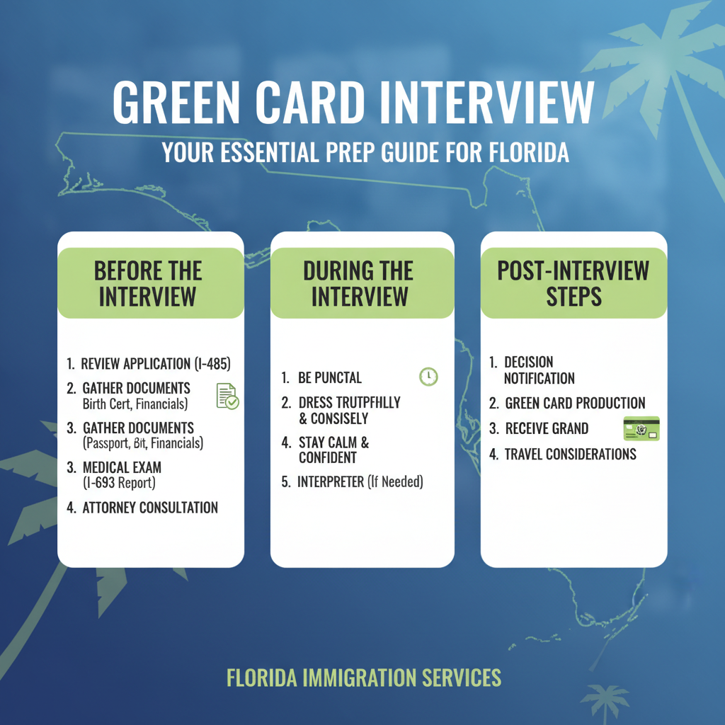 Green Card Interview: Your Essential Prep Guide for Florida - Key Statistics