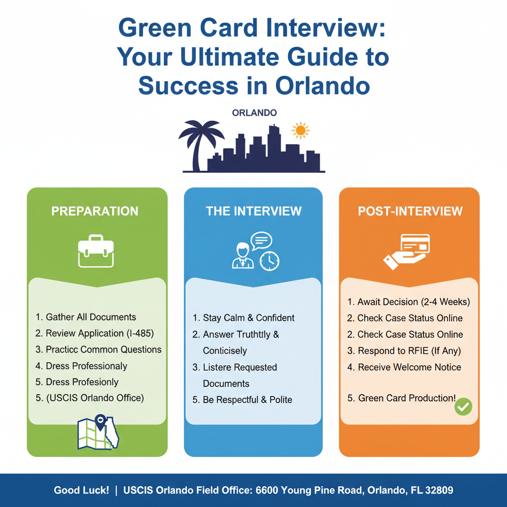 Entrevista Green Card en Orlando: Guía Definitiva de Éxito - Key Statistics