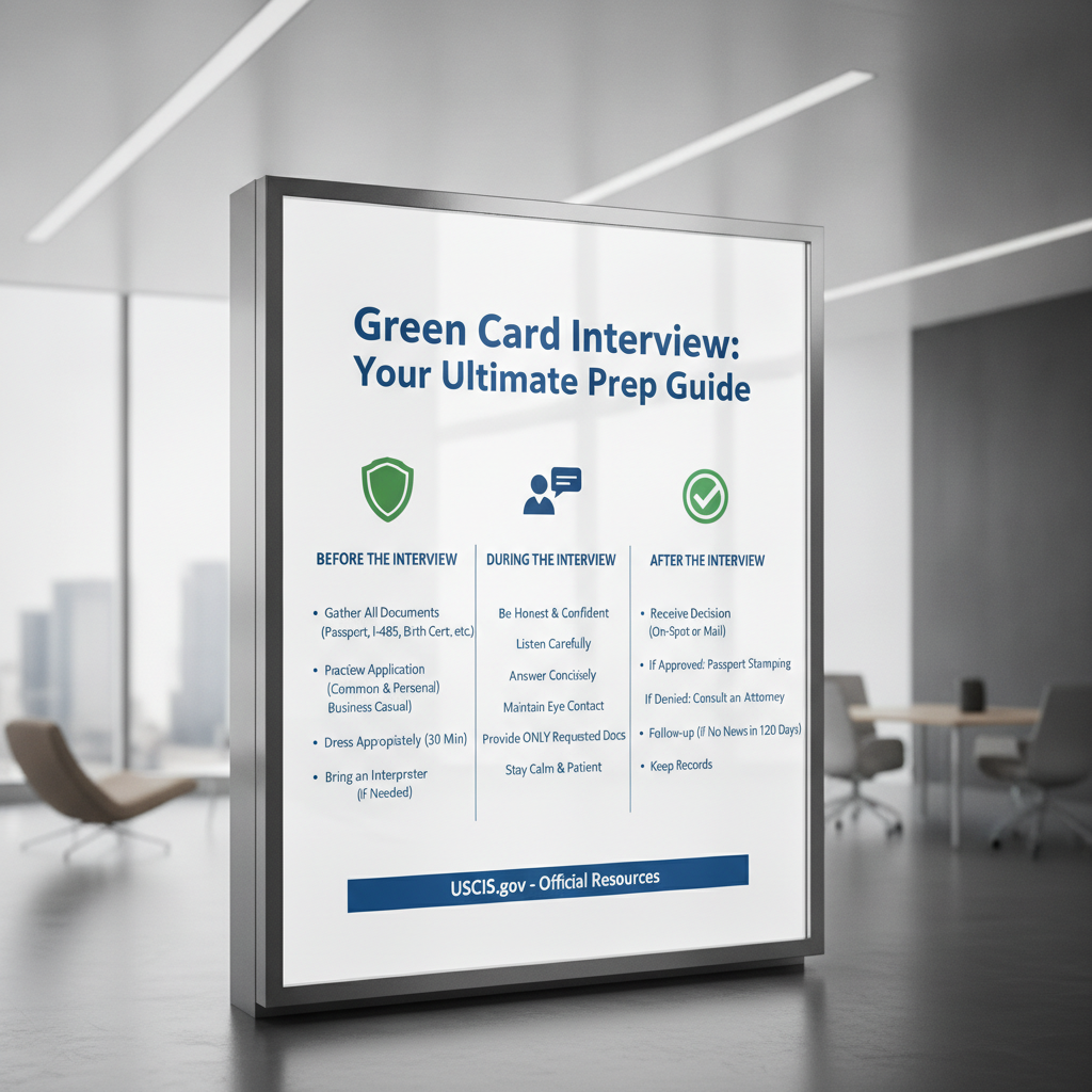 Entrevista Green Card: Prepárese con Imigrar en Orlando - Key Statistics
