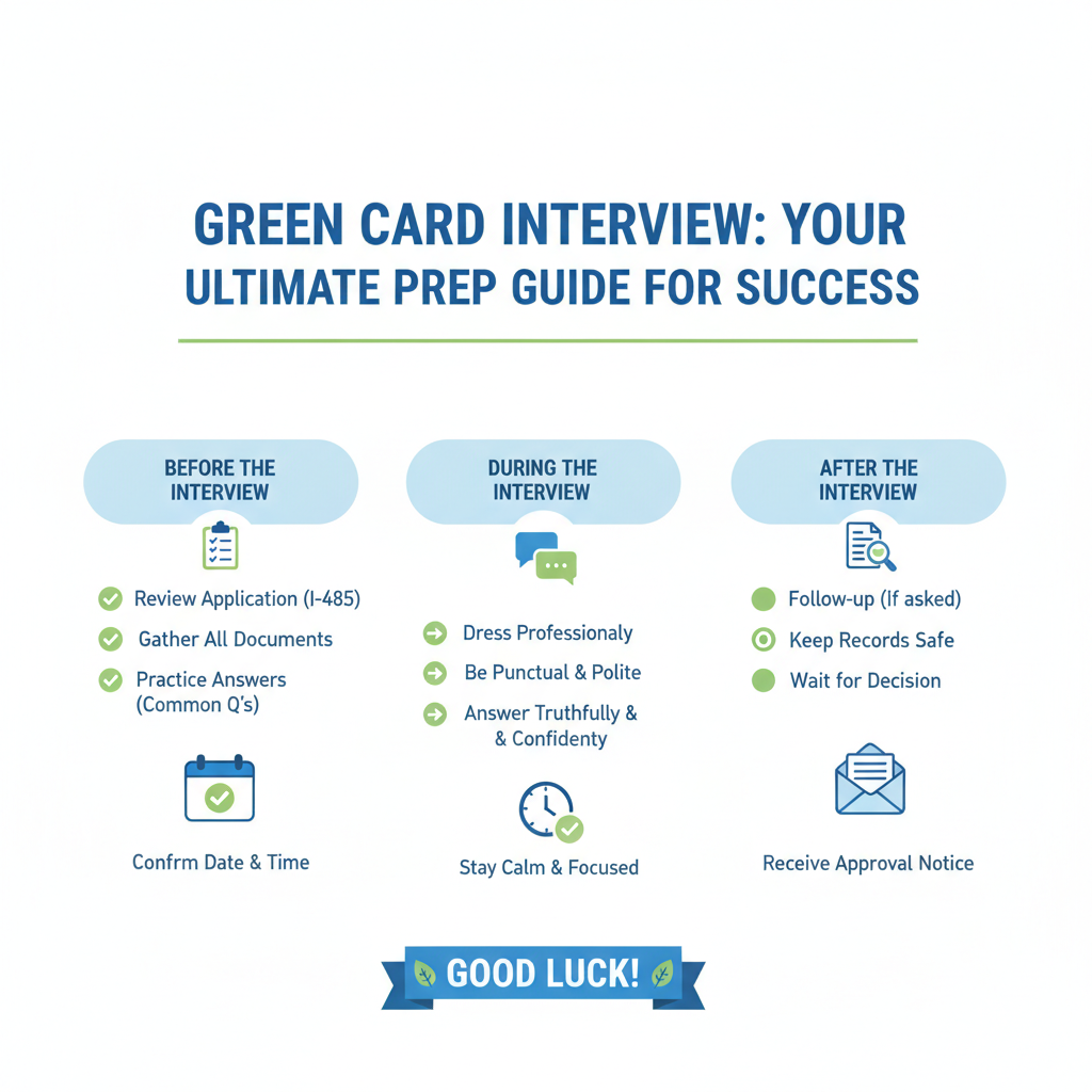Green Card Interview: Your Ultimate Prep Guide for a Successful - Key Statistics