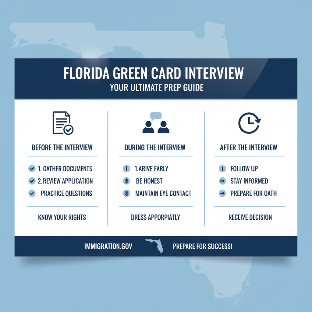 Entrevista Green Card Florida: Guía Definitiva de Preparación 2026 - Key Statistics