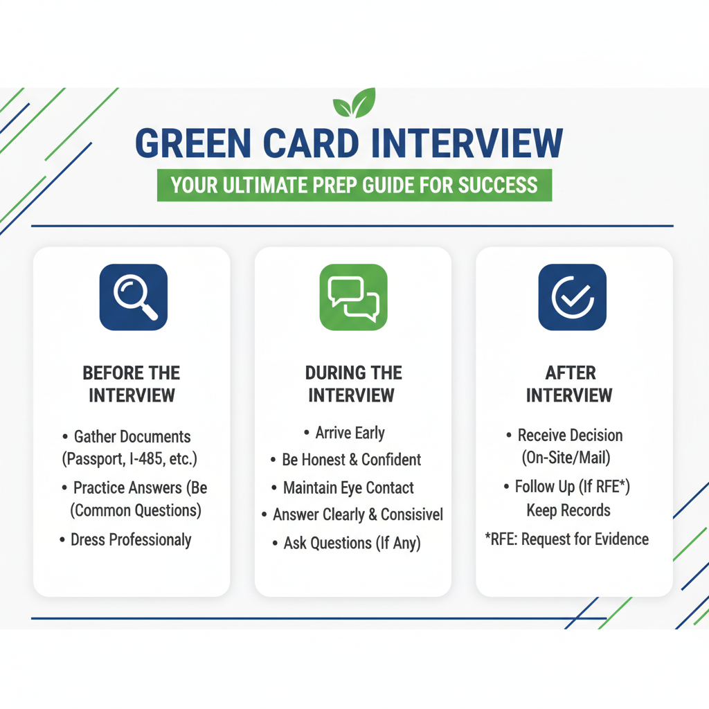 Green Card Interview: Your Ultimate Prep Guide for Success - Key Statistics