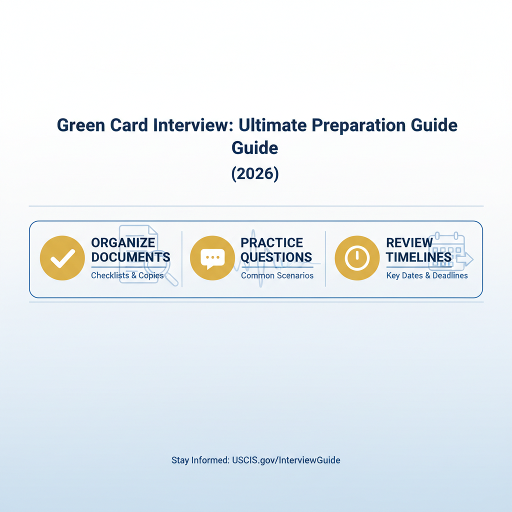 Entrevista Green Card 2026: Guía Definitiva de Preparación - Key Statistics