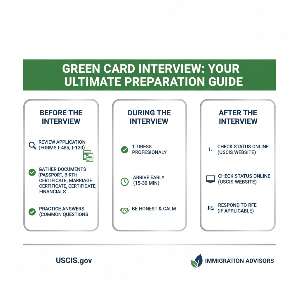 Entrevista de Green Card: Guía Definitiva de Preparación en 2026 - Key Statistics