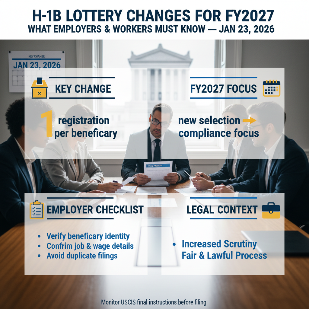 Cambios en la lotería H-1B FY2027: guía para empleadores y trabajadores - Key Statistics