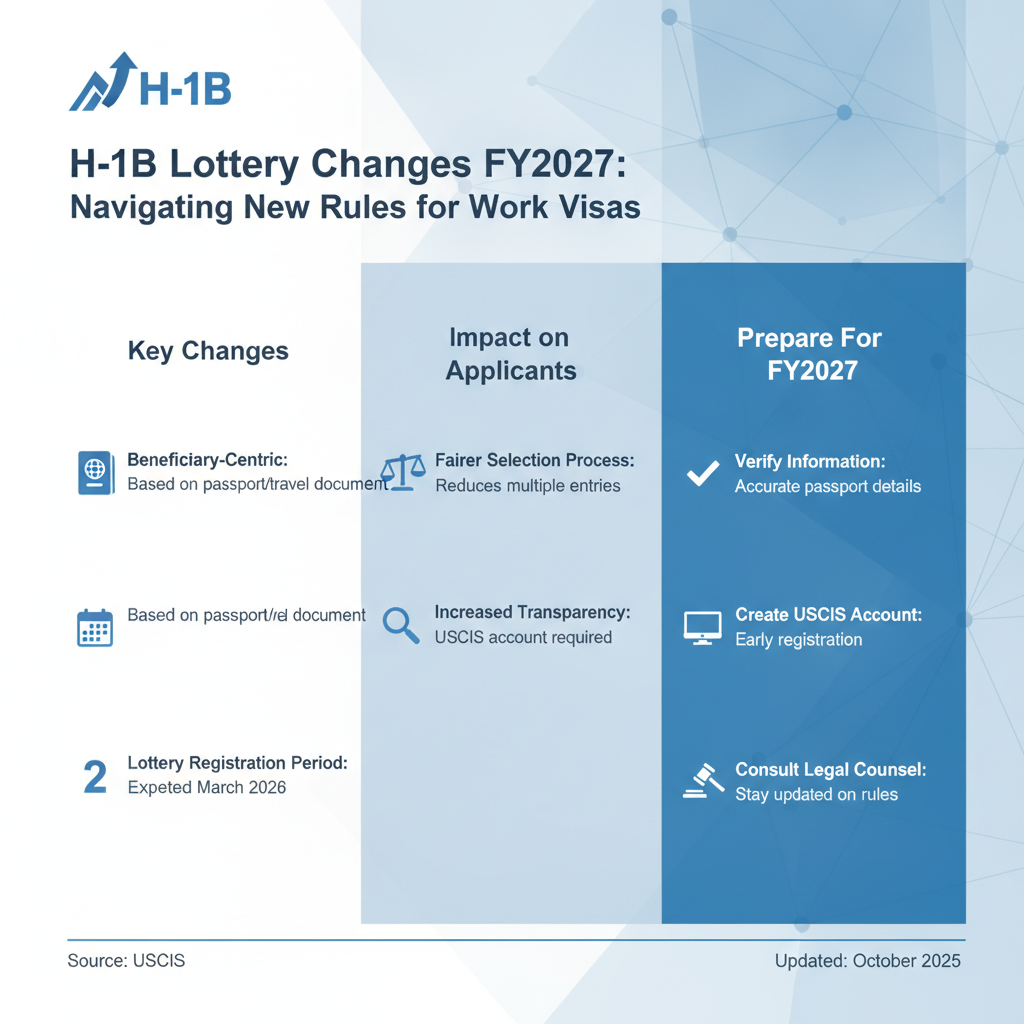 Lotería H-1B FY2027: Nuevas Reglas y Guía para Visas de Trabajo - Key Statistics