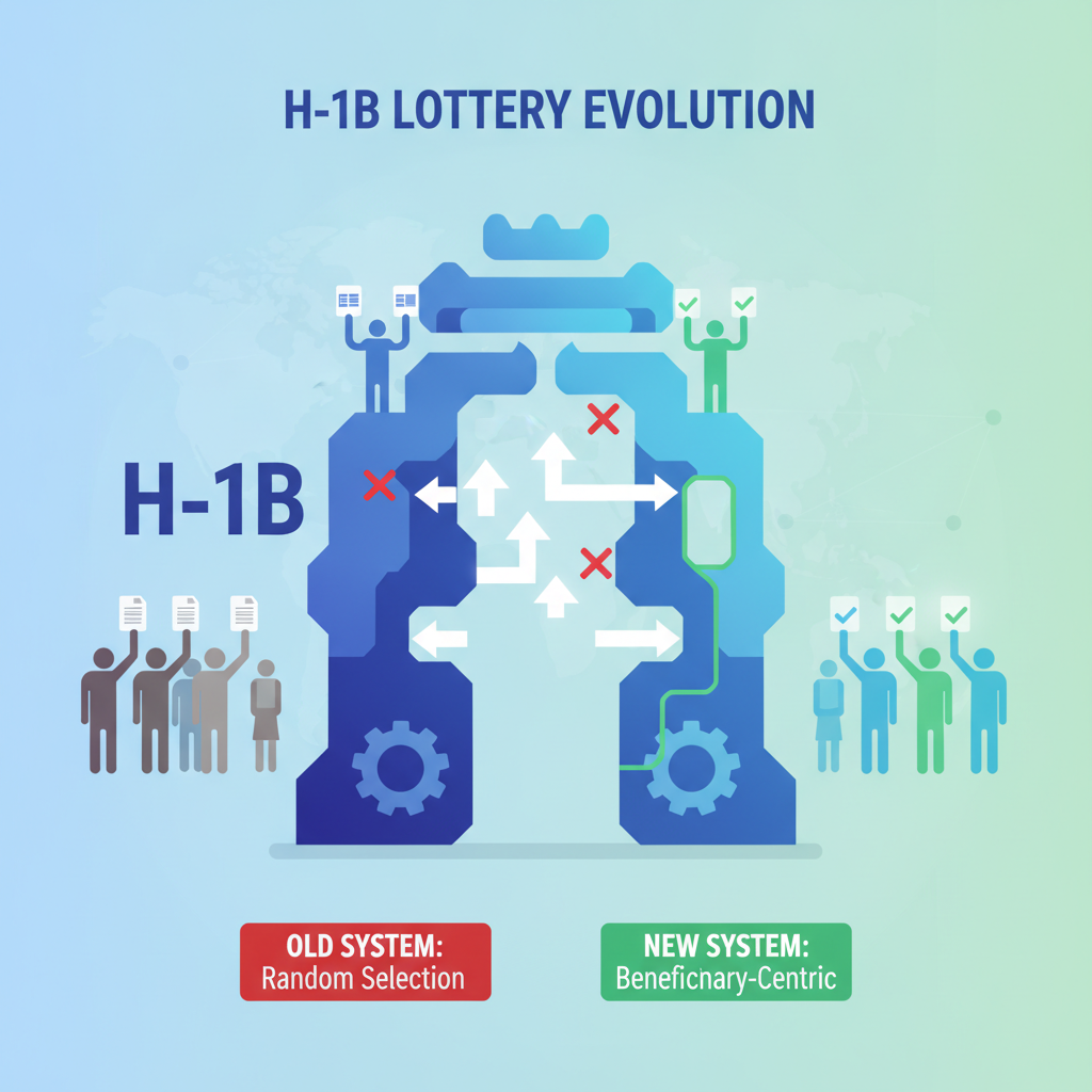 H-1B Lottery Changes FY2027: New Rules & What Orlando Immigrants - Concept