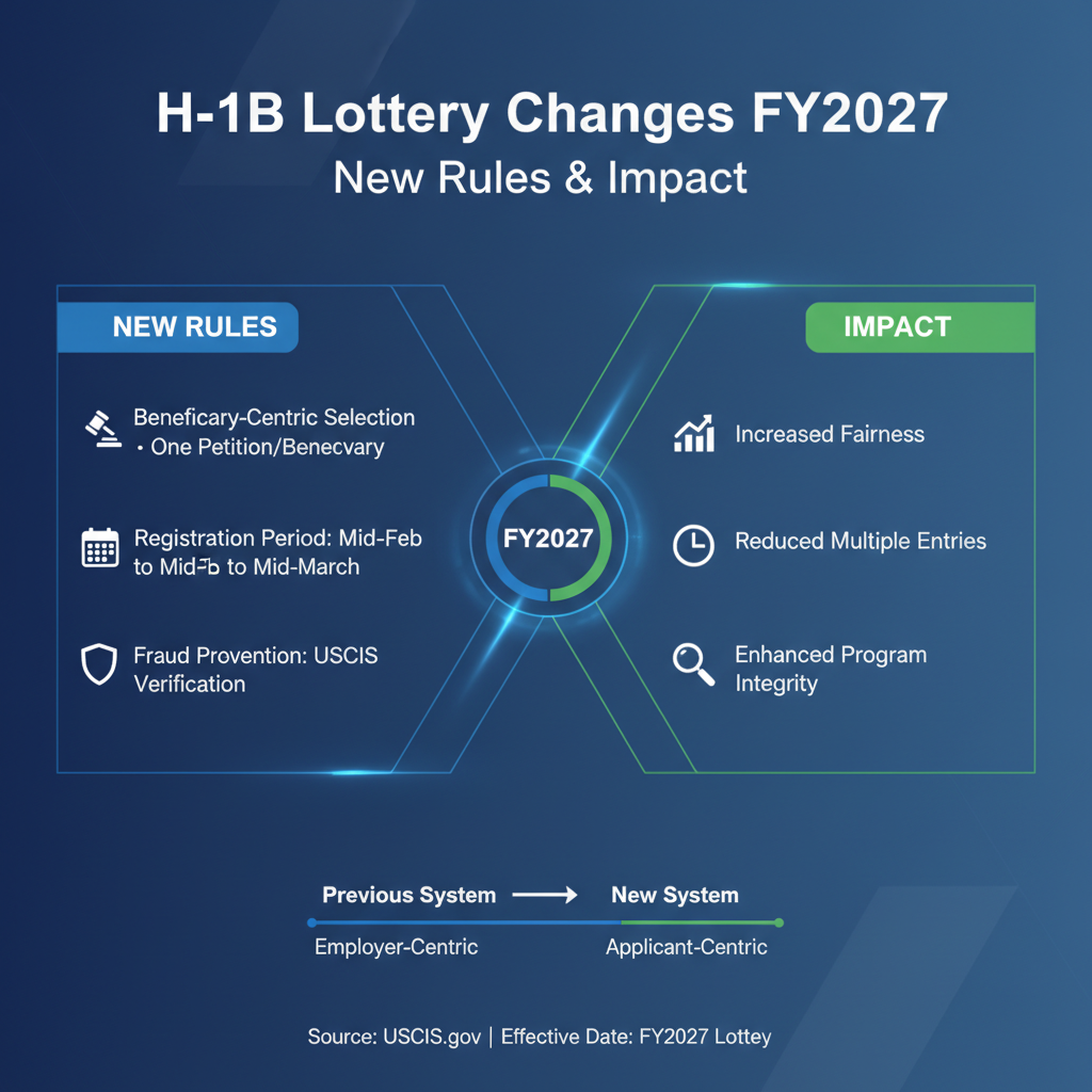 H-1B Lottery Changes FY2027: Your Guide to New Rules & Impact - Key Statistics