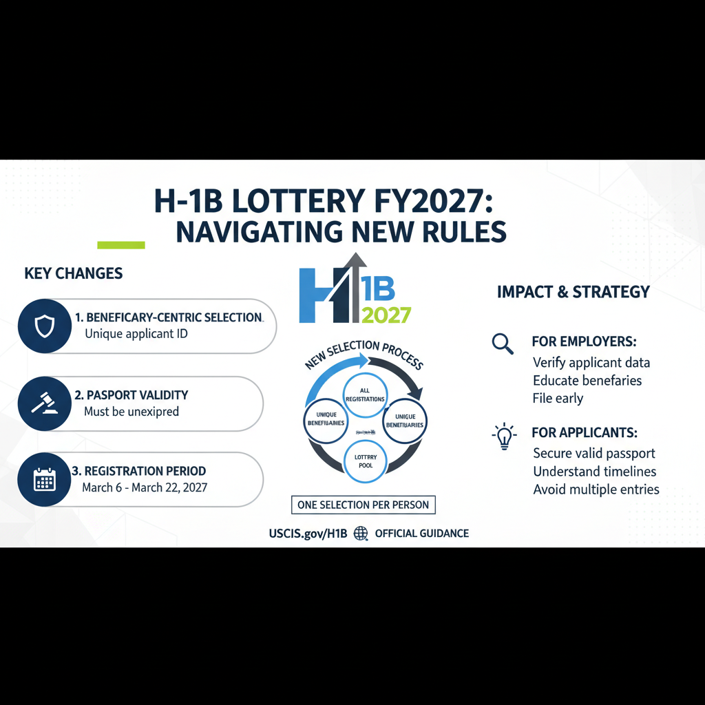 H-1B Lottery FY2027: Navigating New Rules for Immigrants & - Key Statistics