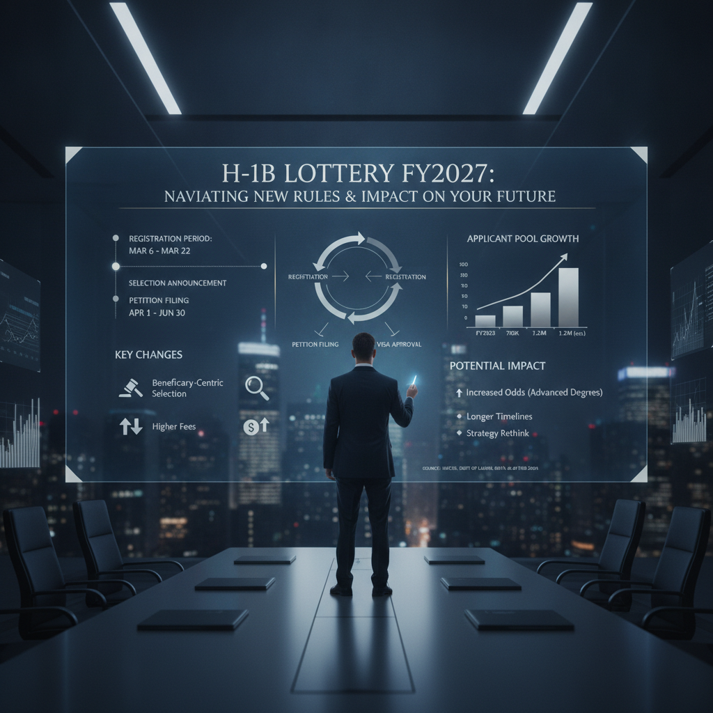 H-1B Lottery FY2027: Navigating New Rules & Impact on Your Future - Key Statistics