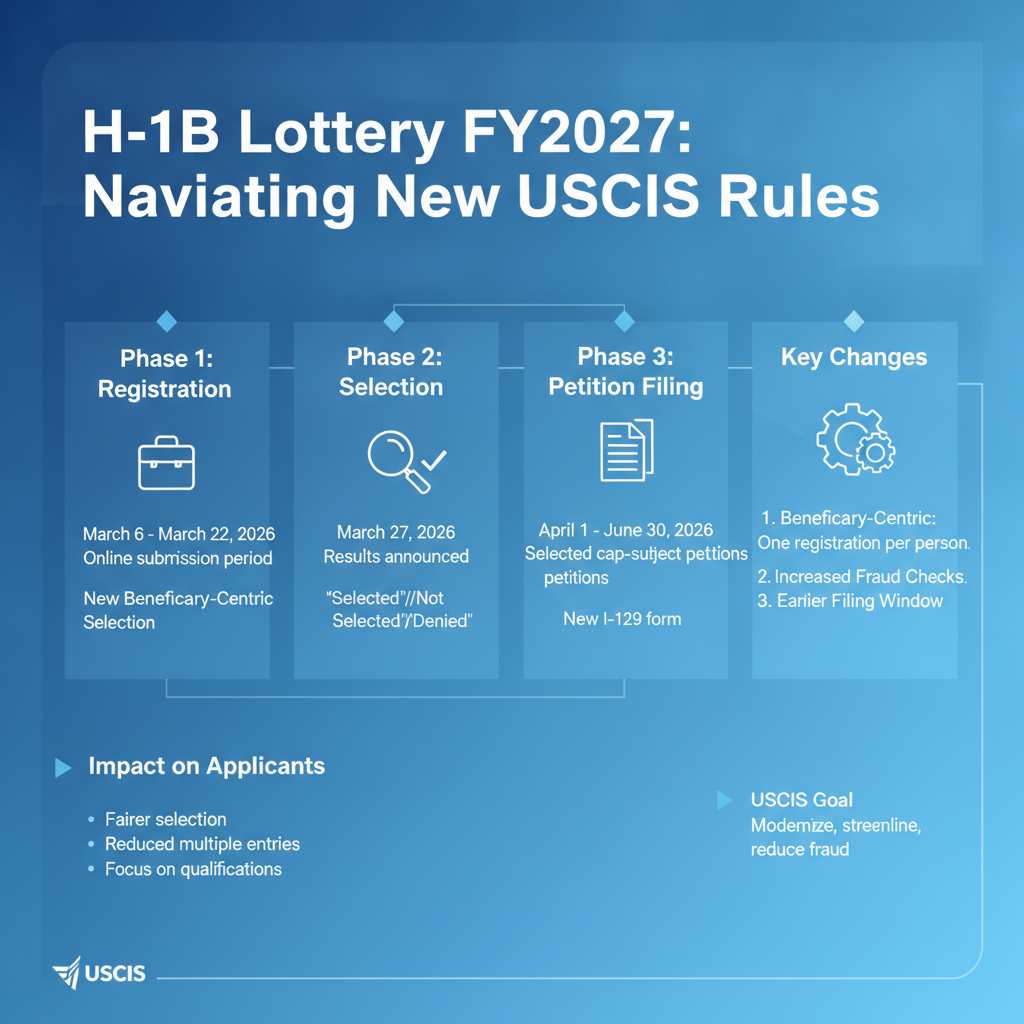 Lotería H-1B FY2027: Navegando Nuevas Reglas de USCIS para Visas de Trabajo - Key Statistics