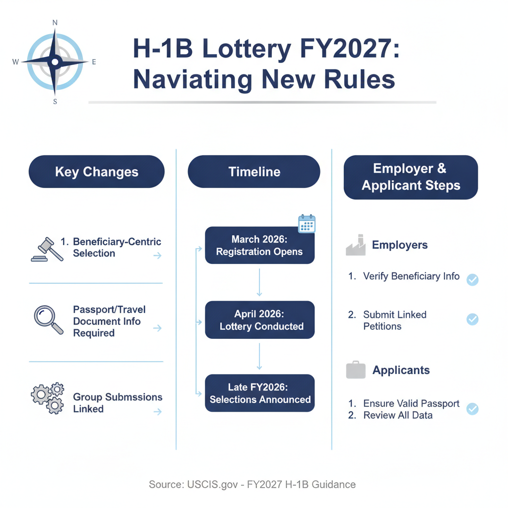 Lotería H-1B FY2027: Claves para Navegar las Nuevas Reglas - Key Statistics