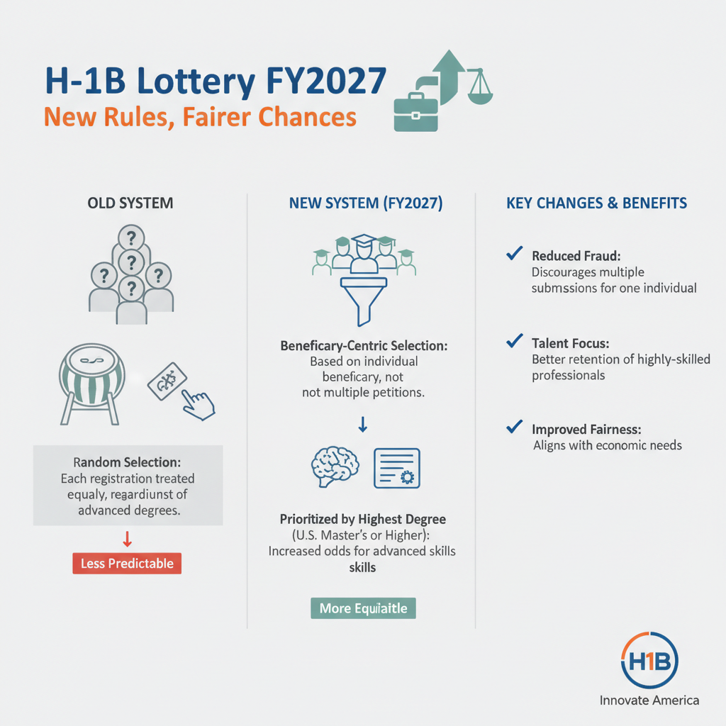 H-1B Lottery FY2027: New Rules, Fairer Chances, and Your Next - Key Statistics