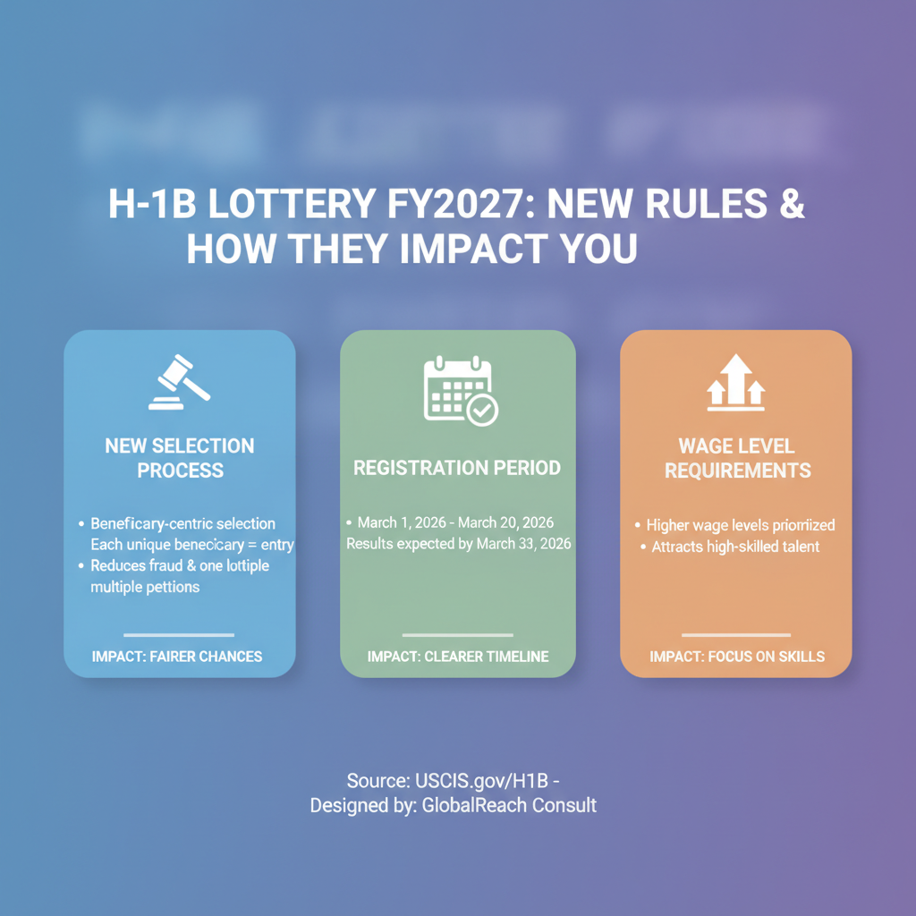 H-1B Lottery FY2027: New Rules & How They Impact You - Key Statistics