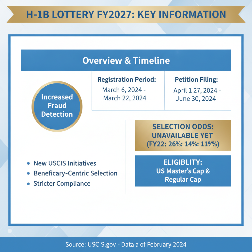 H-1B Lottery FY2027: New Rules & How to Prepare for Your - Key Statistics