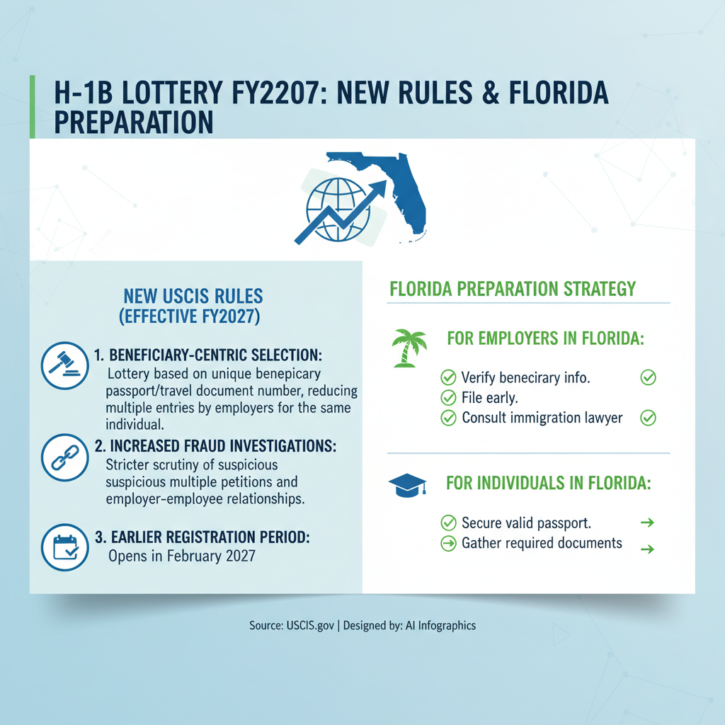 H-1B Lottery FY2027: New Rules & How to Prepare in Florida - Key Statistics