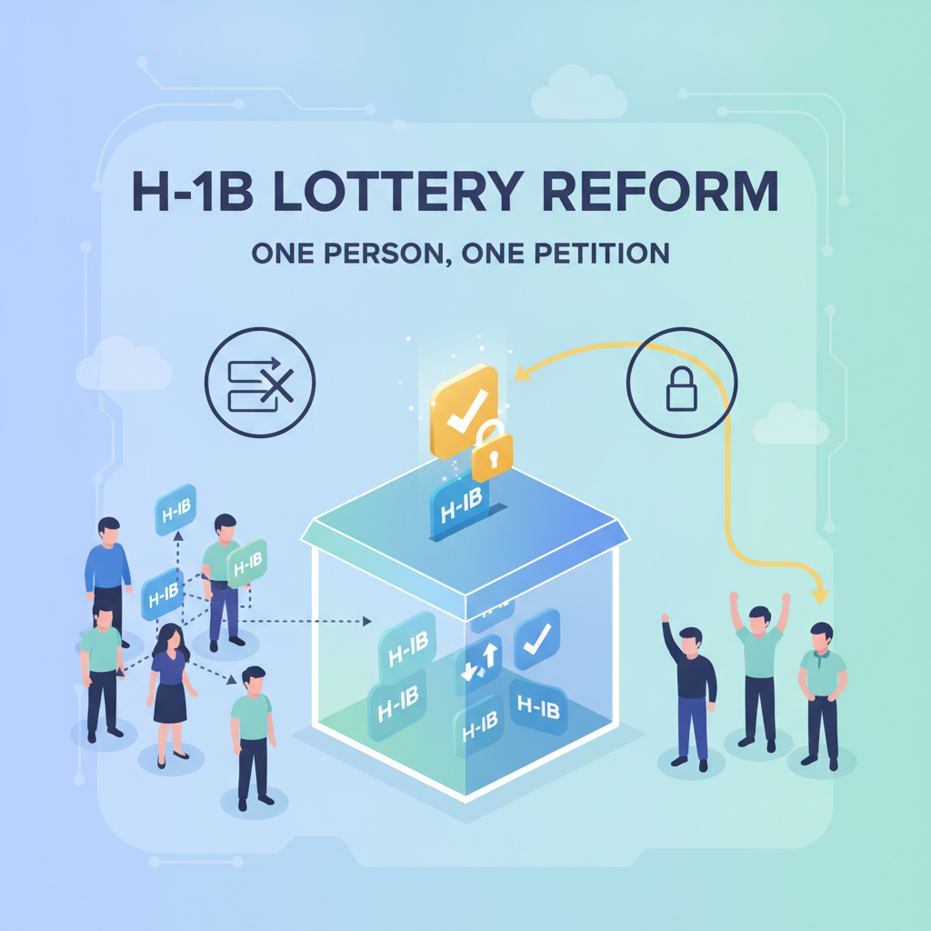 Lotería H-1B FY2027: Nuevas Reglas y su Impacto en Florida - Concept