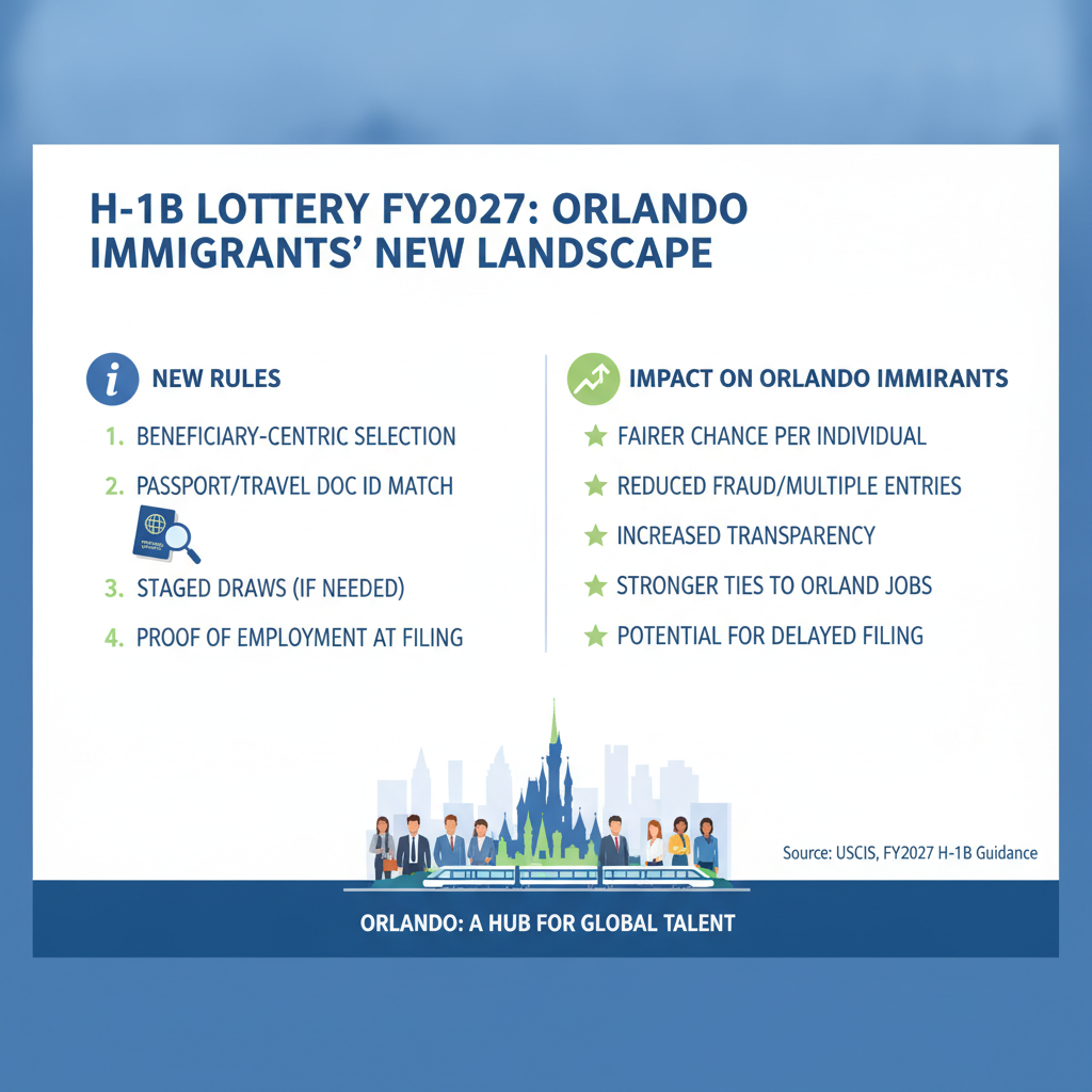 Lotería H-1B FY2027: Nuevas Reglas y su Impacto en Florida - Key Statistics