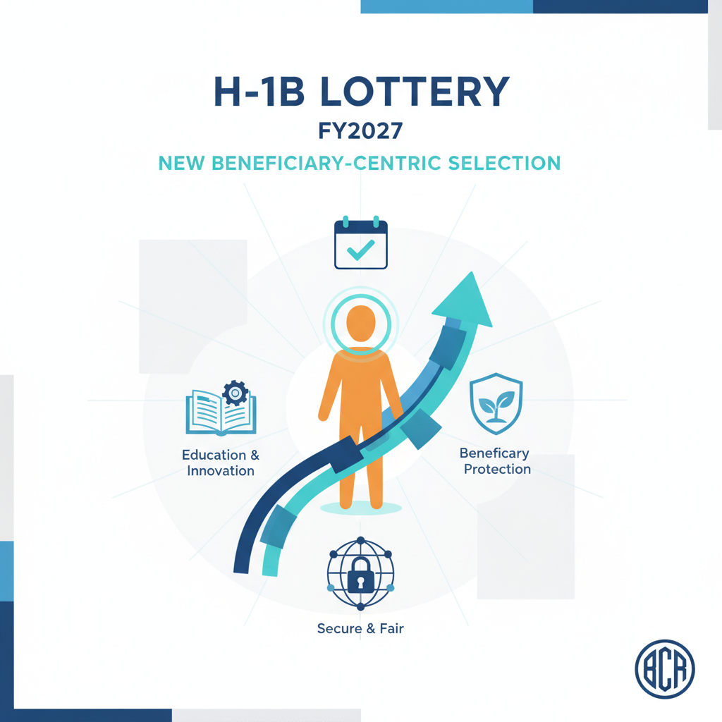 Lotería H-1B FY2027: Nuevas Reglas y su Impacto - Concept