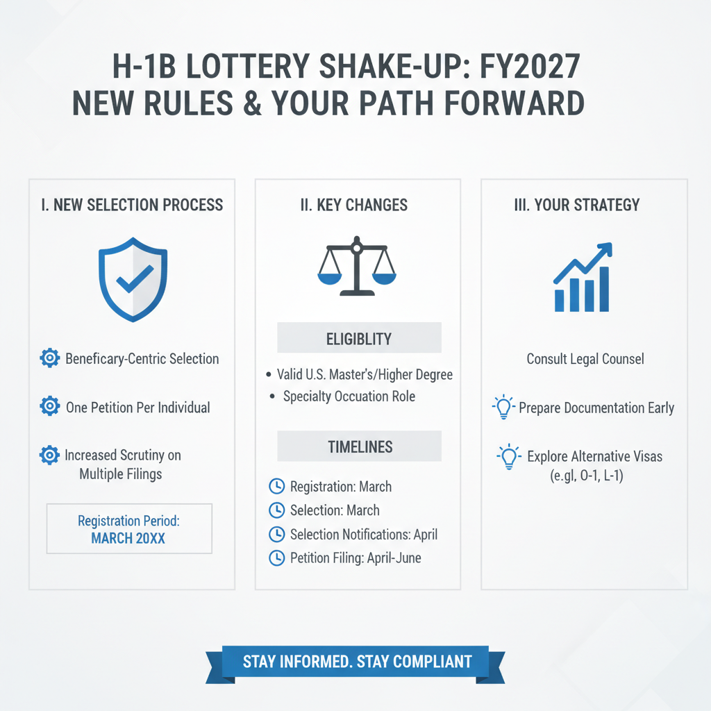 H-1B Lottery Shake-Up for FY2027: New Rules & Your Path Forward - Key Statistics