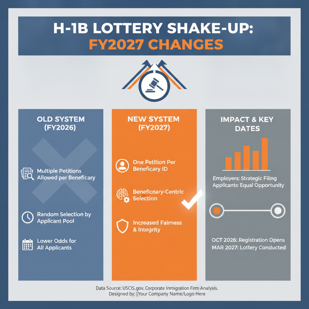 Lotería H-1B FY2027: Impacto de los Nuevos Cambios en Orlando - Key Statistics