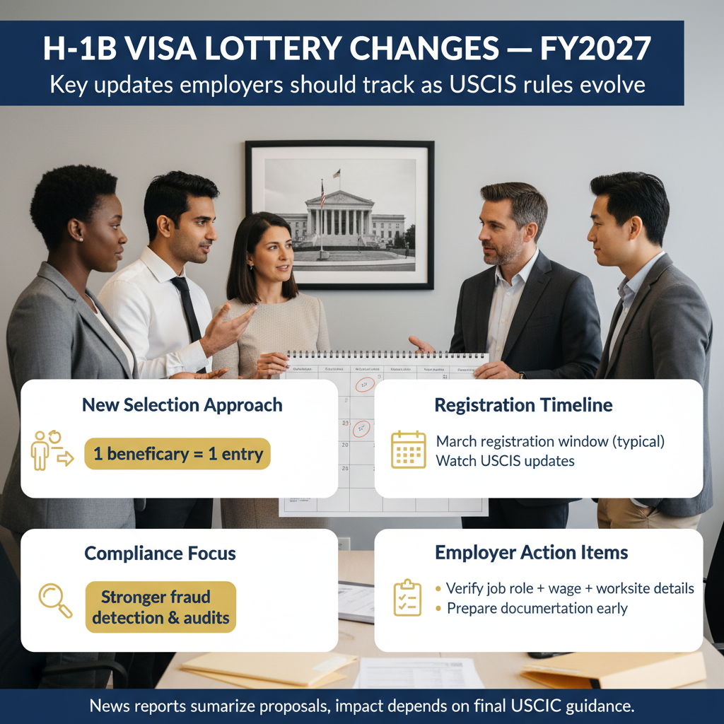 Cambios en la lotería H-1B FY2027: reglas, plazos y estrategia - Key Statistics