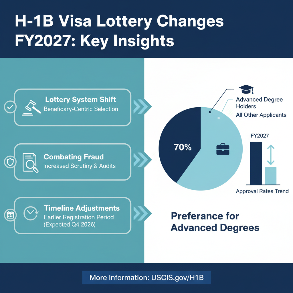 Lotería Visa H-1B FY2027: Cambios Clave y Guía Completa - Key Statistics