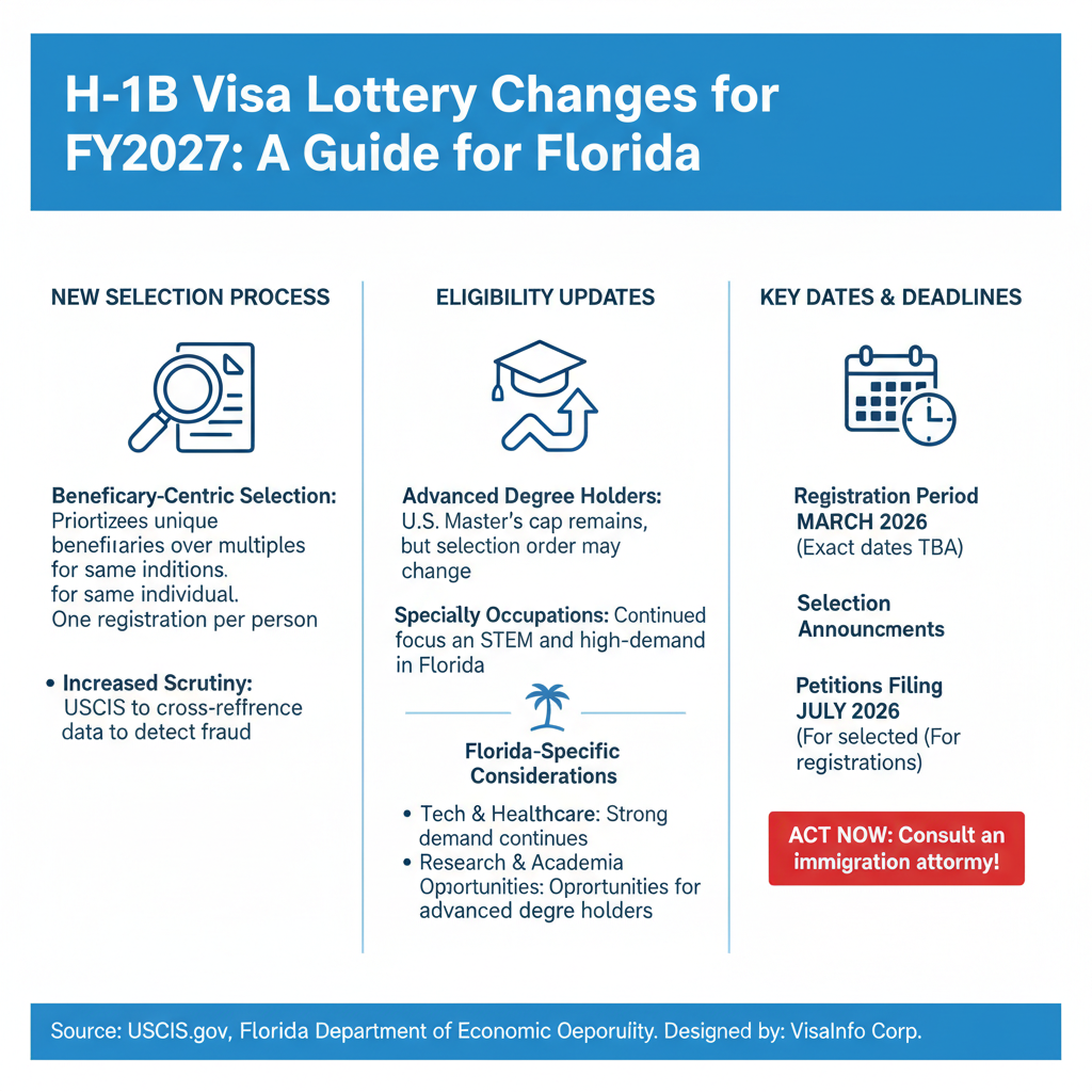 Nuevas Reglas Lotería H-1B FY2027: Guía Crucial para Florida - Key Statistics