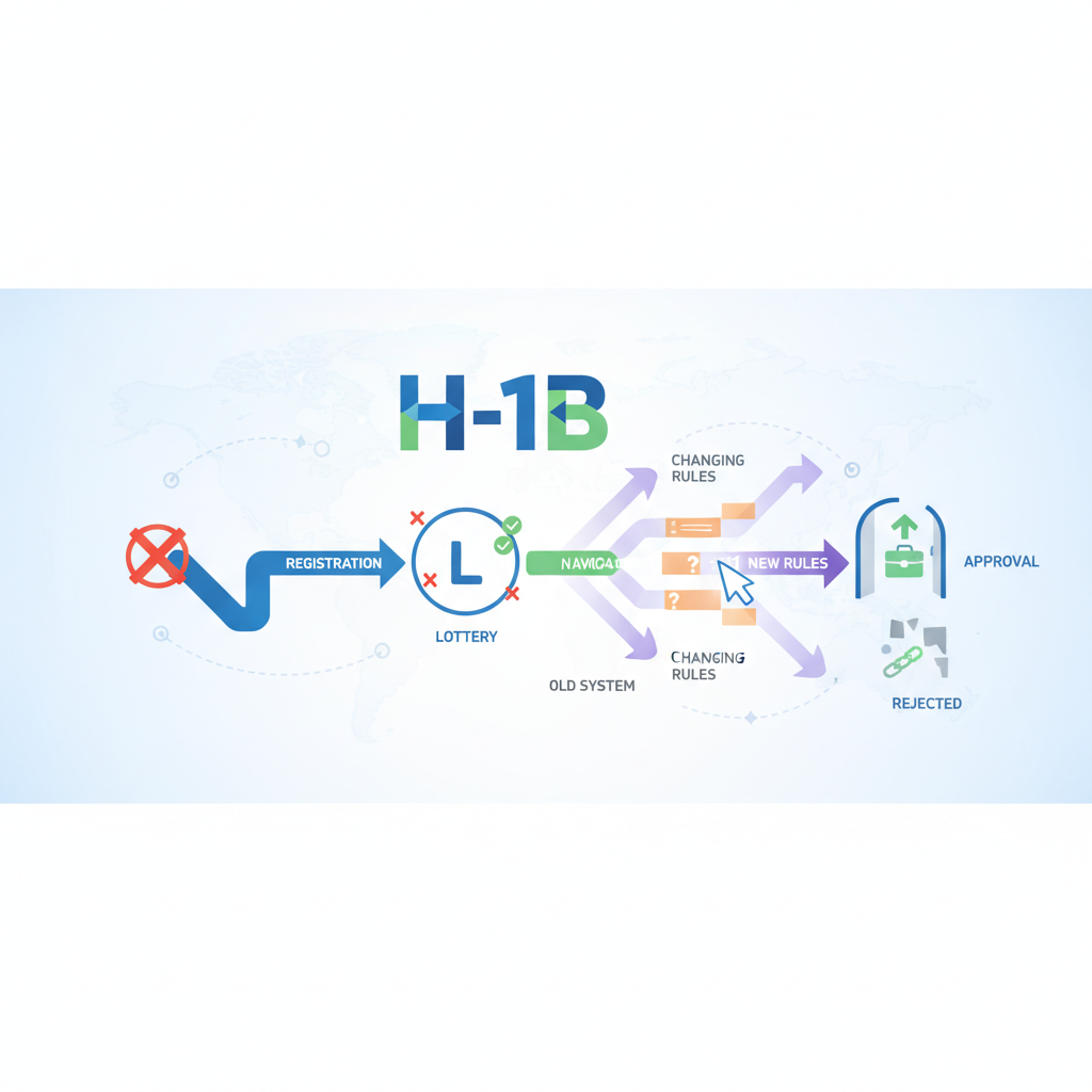 H-1B Visa Lottery Changes for FY2027: Navigating New Rules - Concept