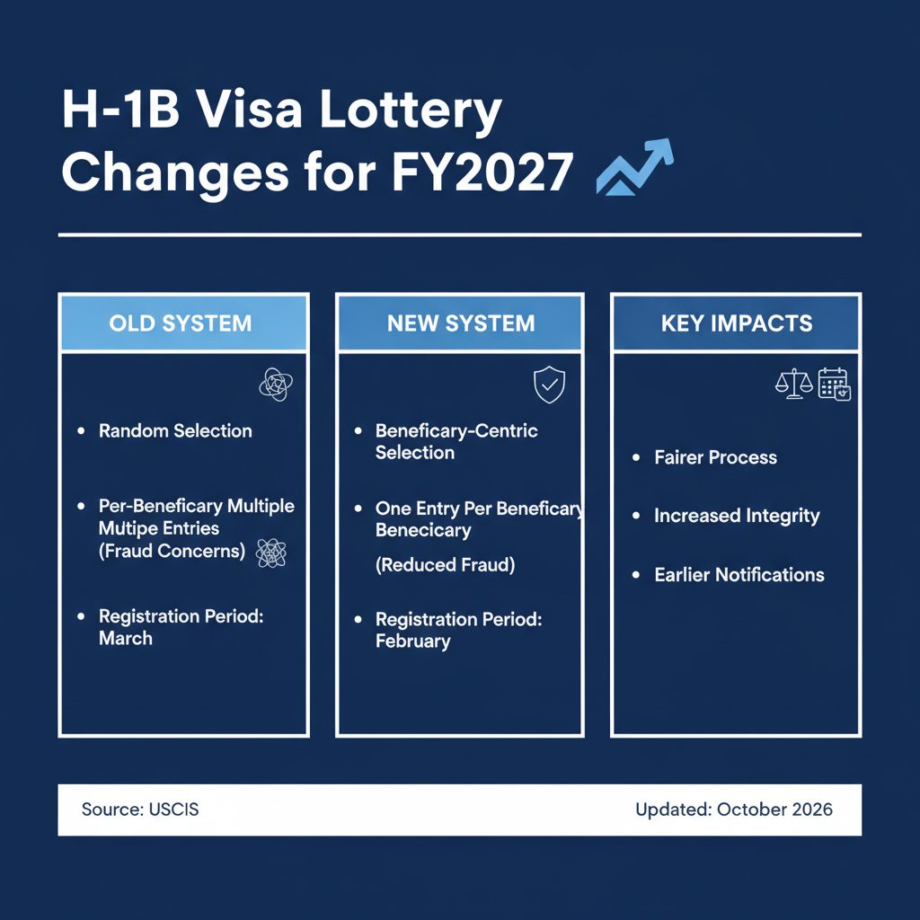 H-1B Visa Lottery Changes for FY2027: What Every Immigrant Needs - Key Statistics