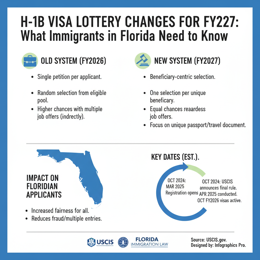 Cambios Lotería H-1B FY2027: Guía Experta para Inmigrantes en Florida - Key Statistics