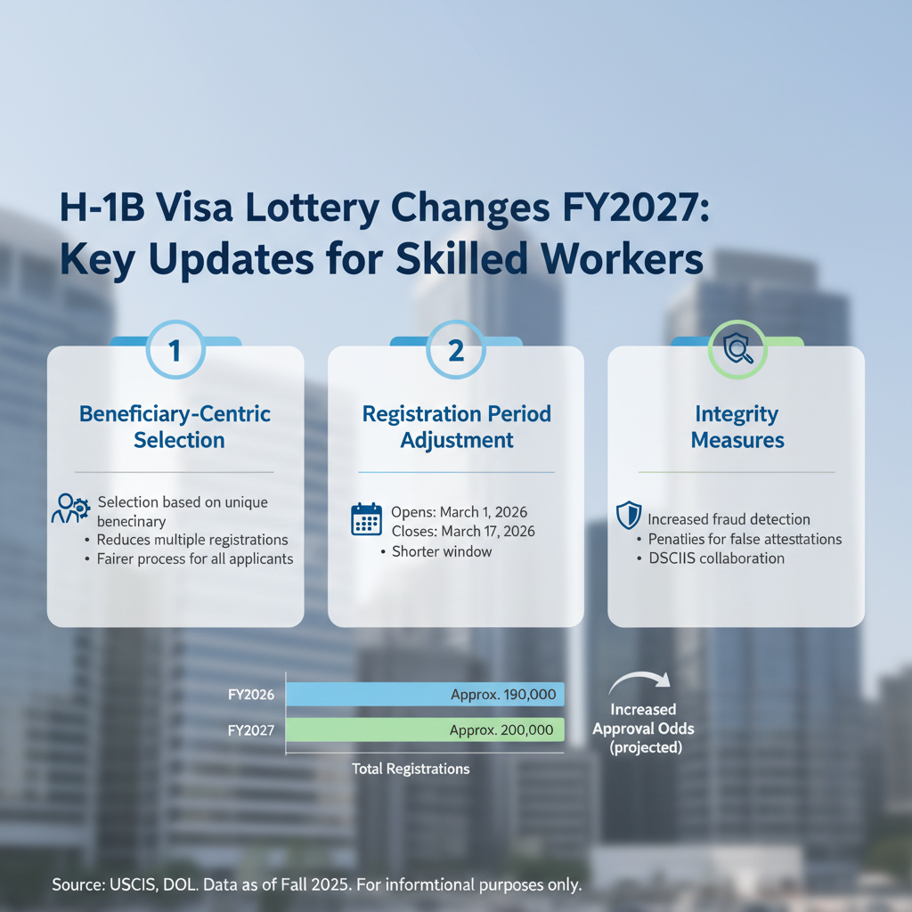 H-1B Visa Lottery Changes FY2027: A Comprehensive Guide for - Key Statistics