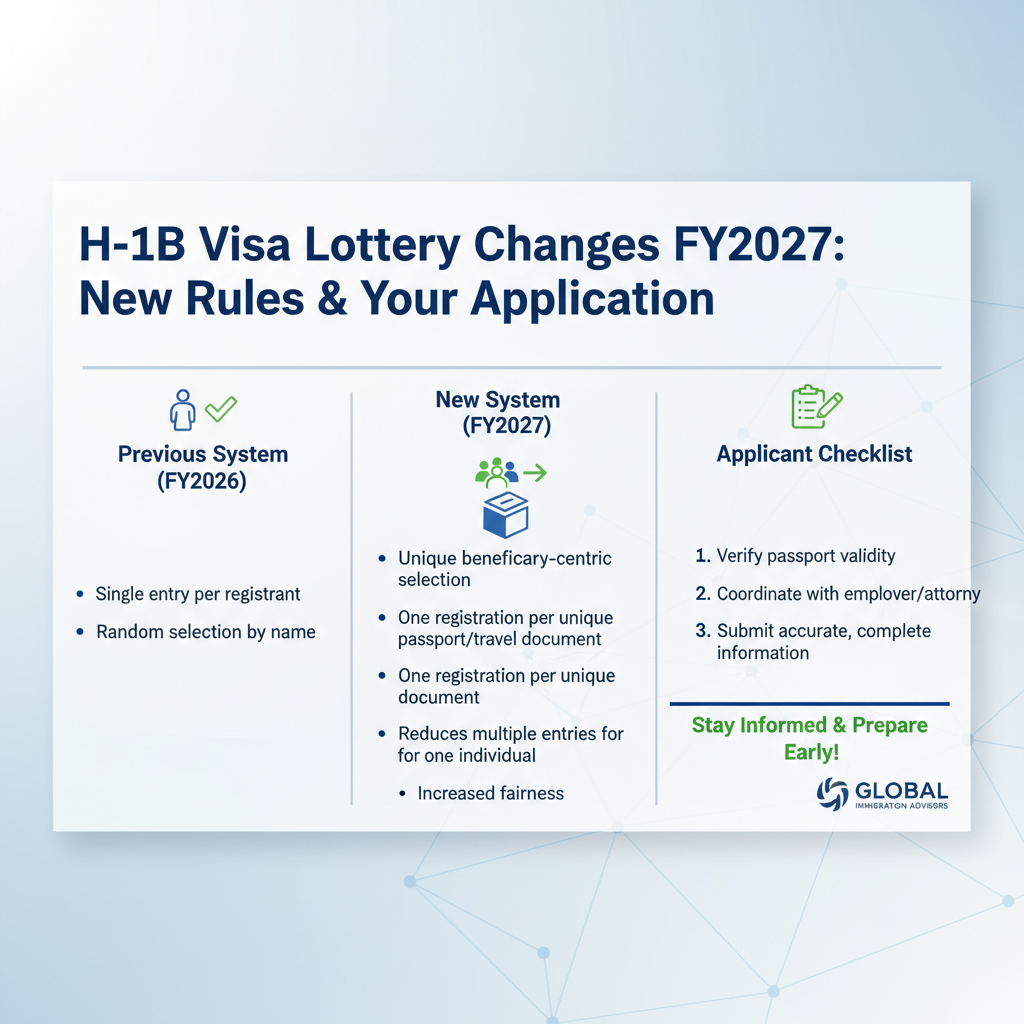Cambios Lotería Visa H-1B FY2027: Nuevas Reglas y su Impacto - Key Statistics