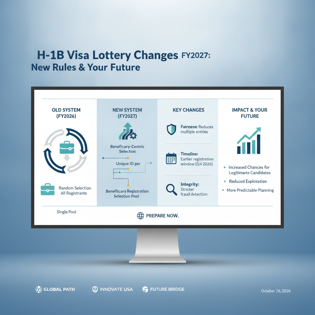 H-1B Visa Lottery Changes FY2027: New Rules & Your Future - Key Statistics
