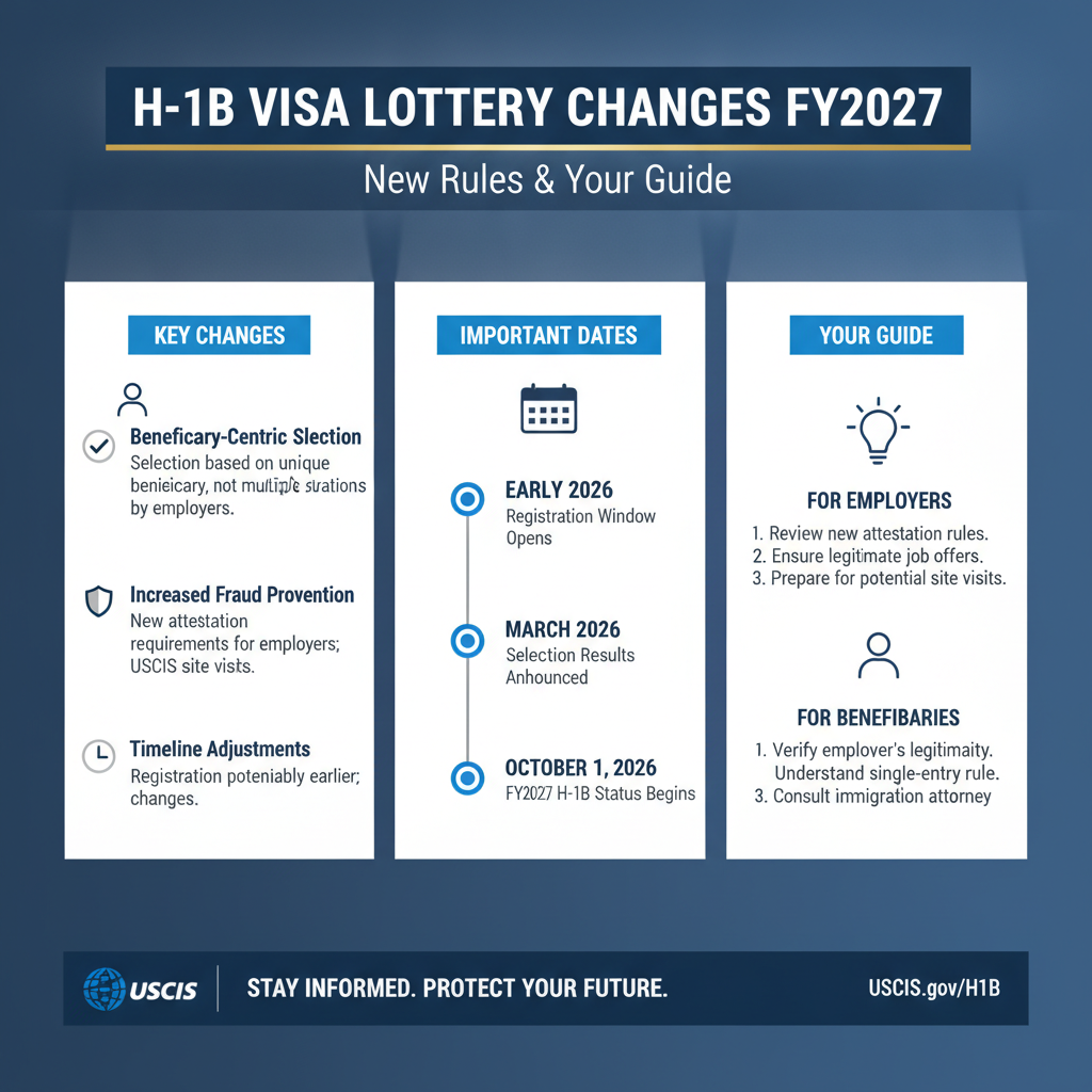H-1B Visa Lottery Changes FY2027: New Rules & Your Guide - Key Statistics