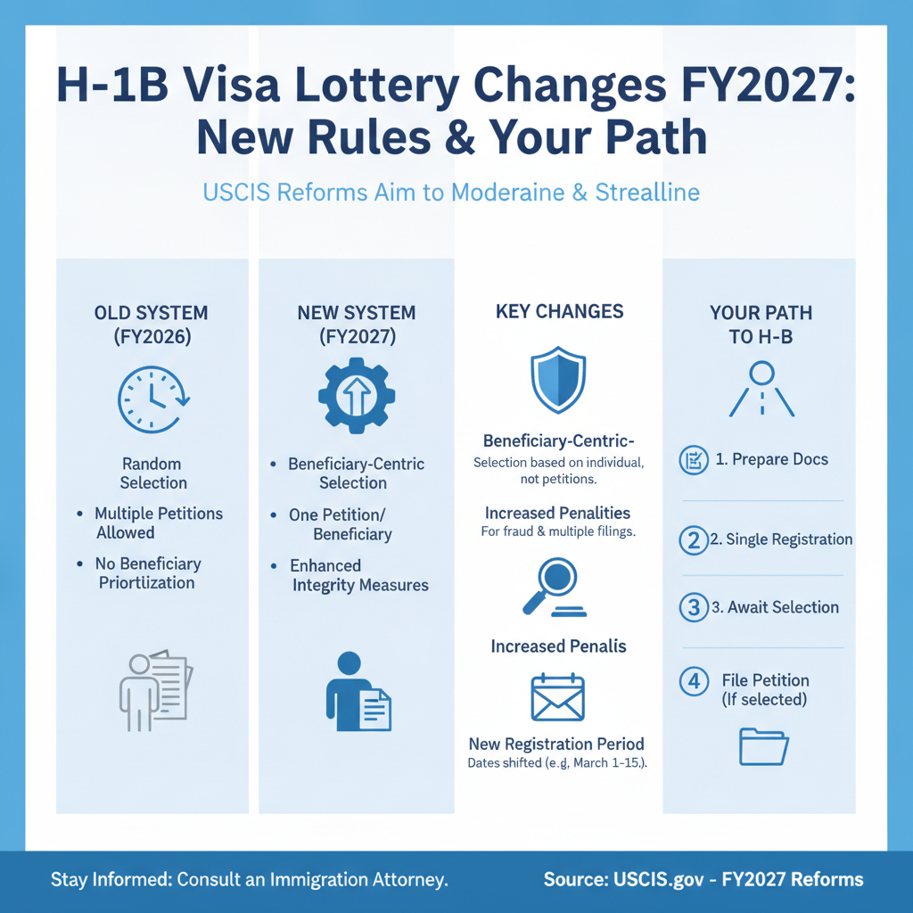 Lotería H-1B FY2027: Nuevas Reglas Centradas en el Beneficiario - Key Statistics