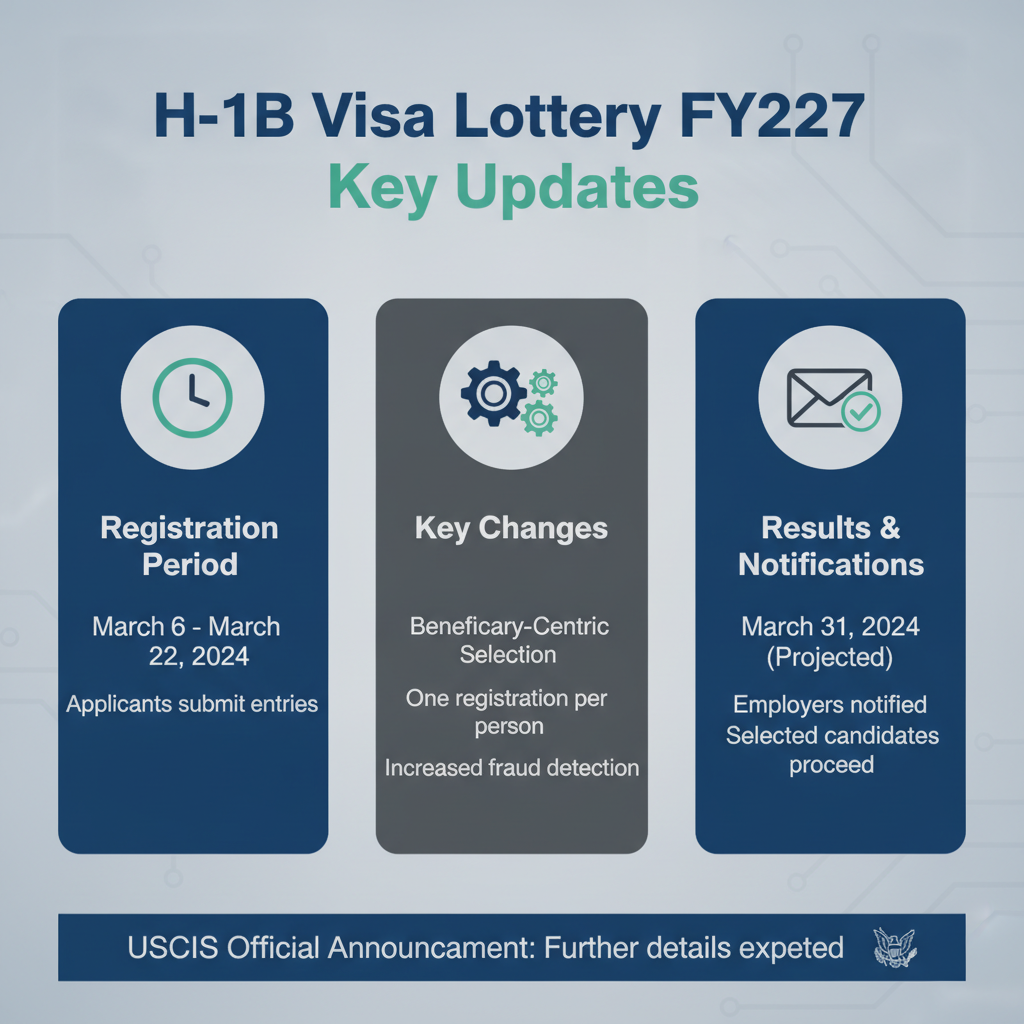 H-1B Visa Lottery Changes FY2027: What Immigrants Need to Know - Key Statistics