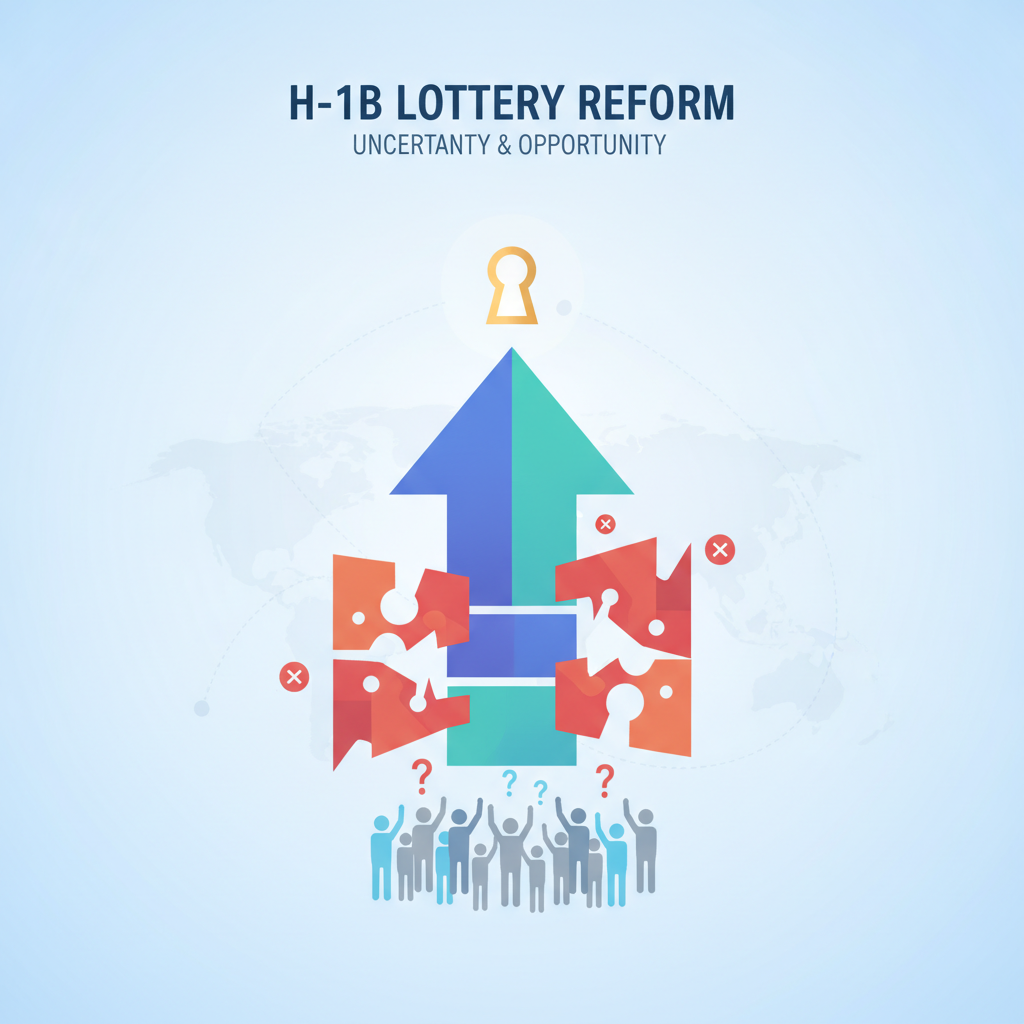 Lotería H-1B FY2027: Cambios Clave y Cómo Prepararse - Concept