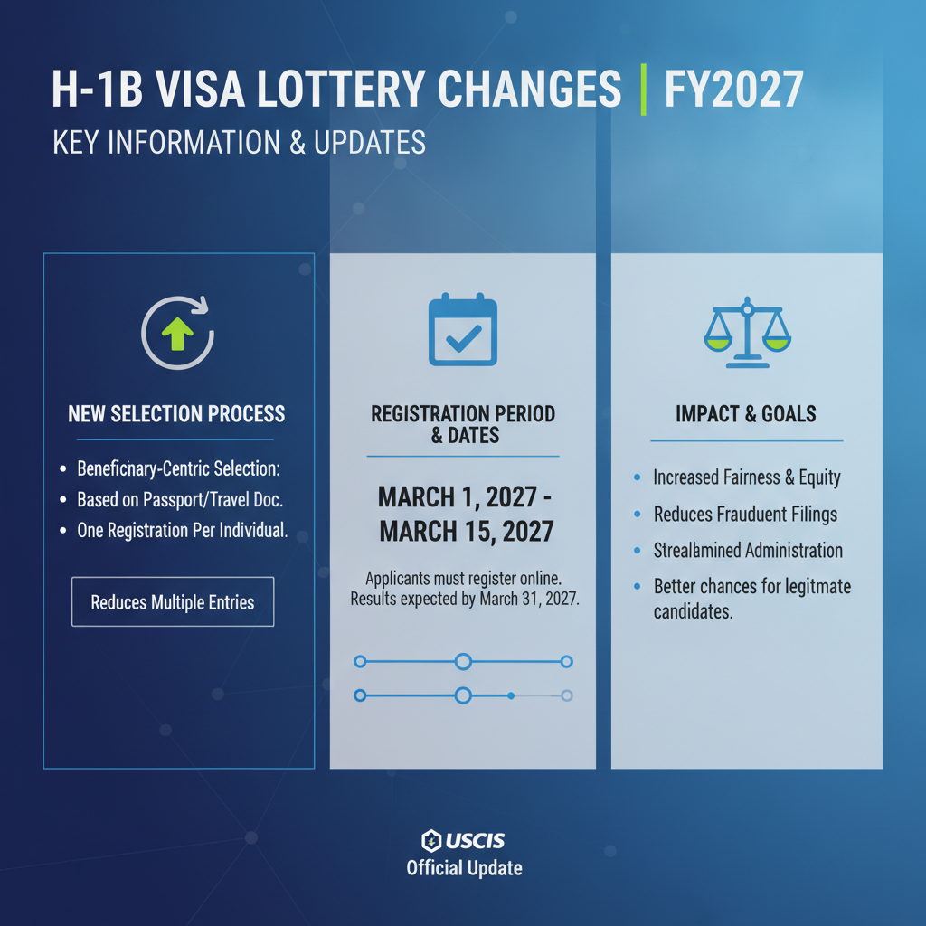 Lotería H-1B FY2027: Cambios Clave y Cómo Prepararse - Key Statistics