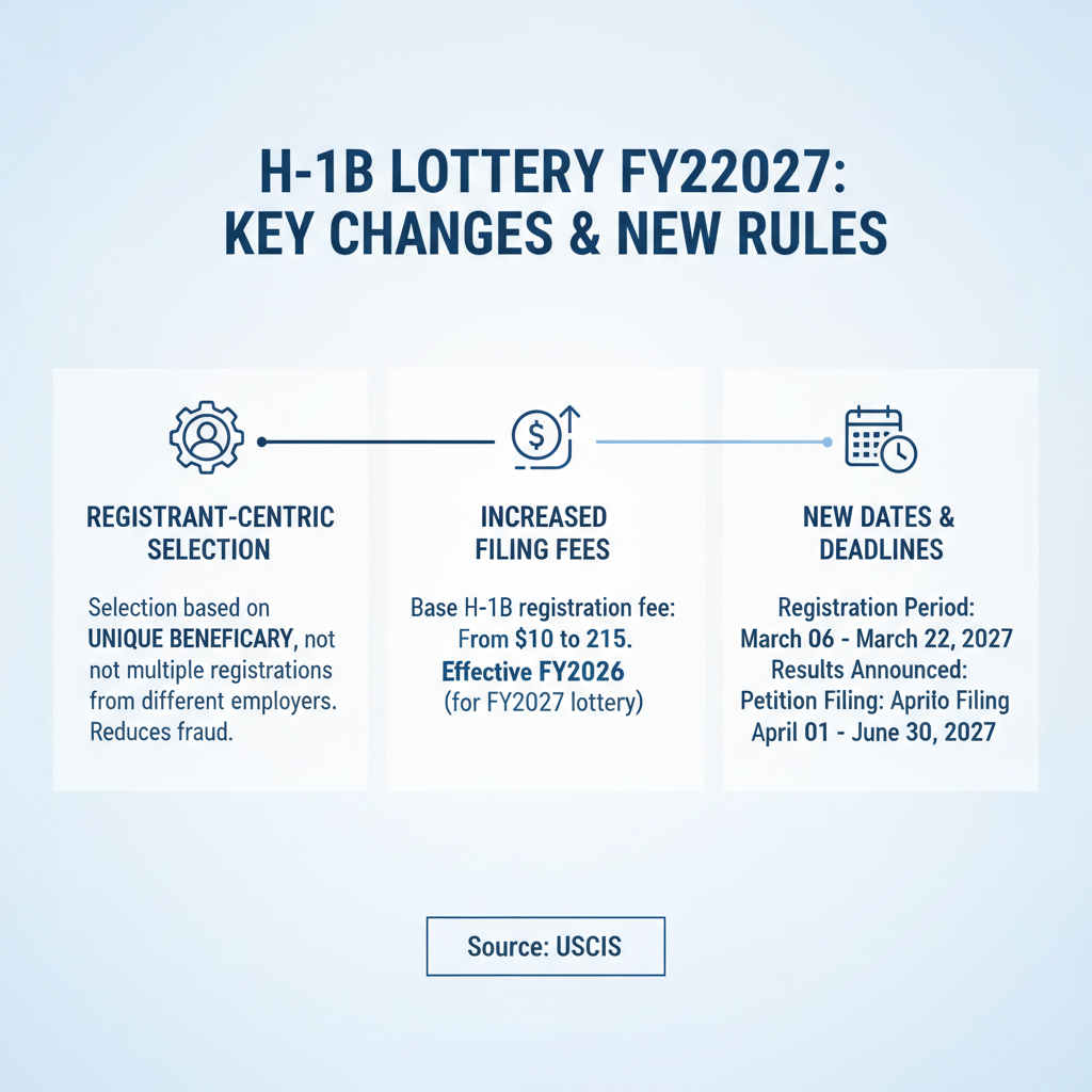 Lotería H-1B FY2027: Guía Completa de los Nuevos Cambios Clave - Key Statistics