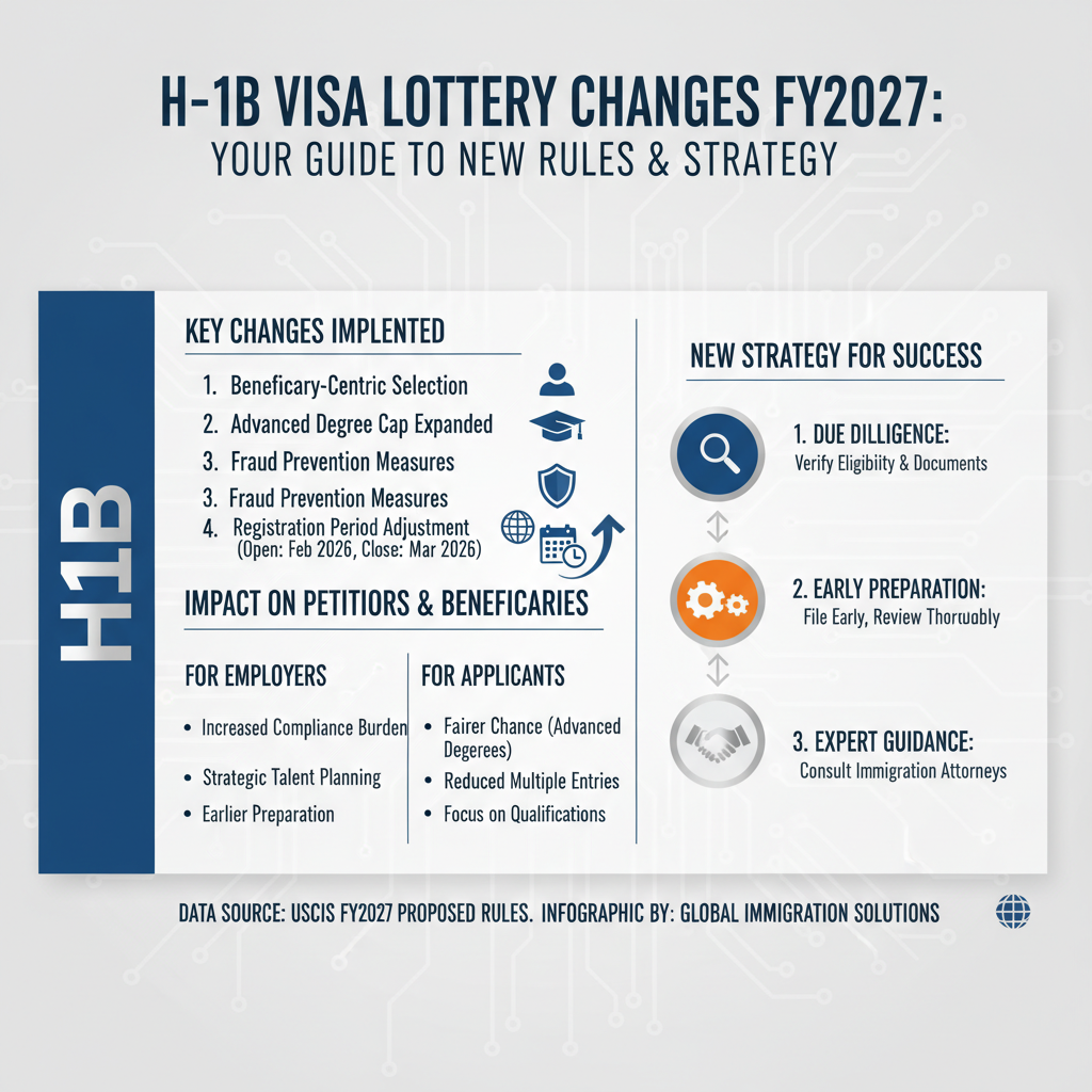 H-1B Visa Lottery Changes FY2027: Your Guide to New Rules & Next - Key Statistics