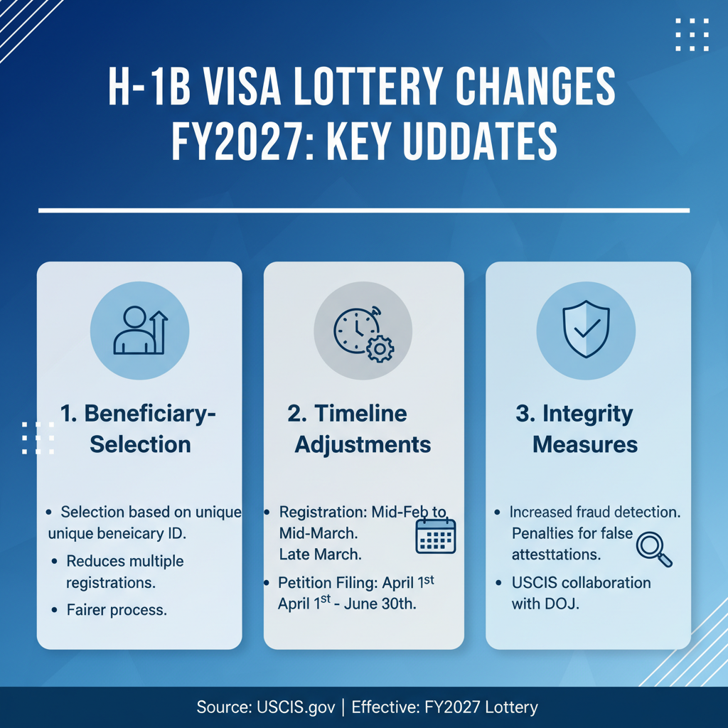 H-1B Visa Lottery Changes FY2027: Your Guide to the New Rules - Key Statistics